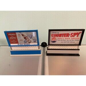 Liberty Classics. Roadside Signs Coin Banks PEPSI and Pete And Counter-Spy.